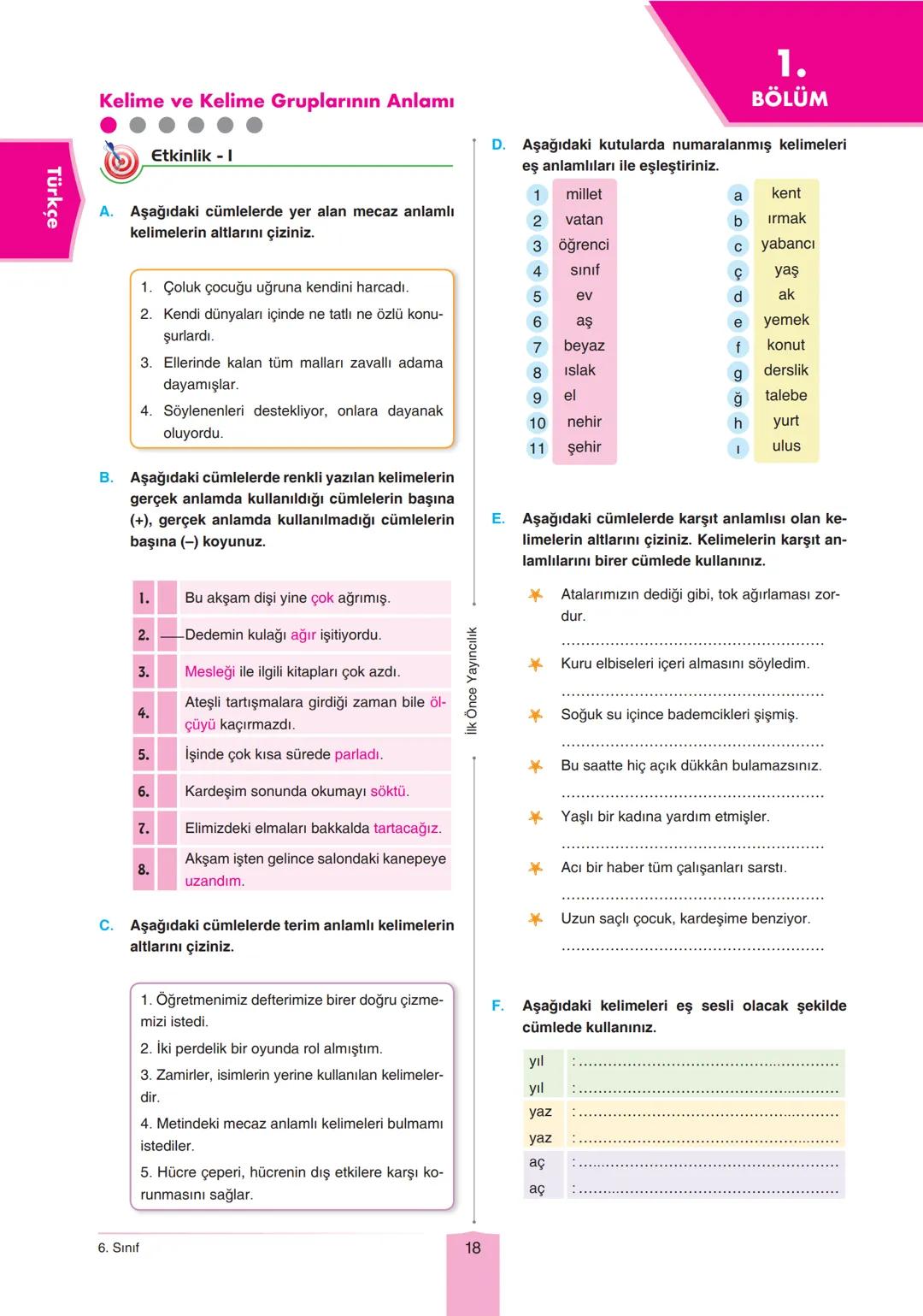 OKULA YARDIMCI - BURSLULUK SINAVLARINA HAZIRLIK
TÜM DERSLER
KONU ANLATIMI
"YENİ NESİL SORULARLA ZENGİNLEŞTİRİLMİŞTİR"
7
Konu anlatımı
bölüml