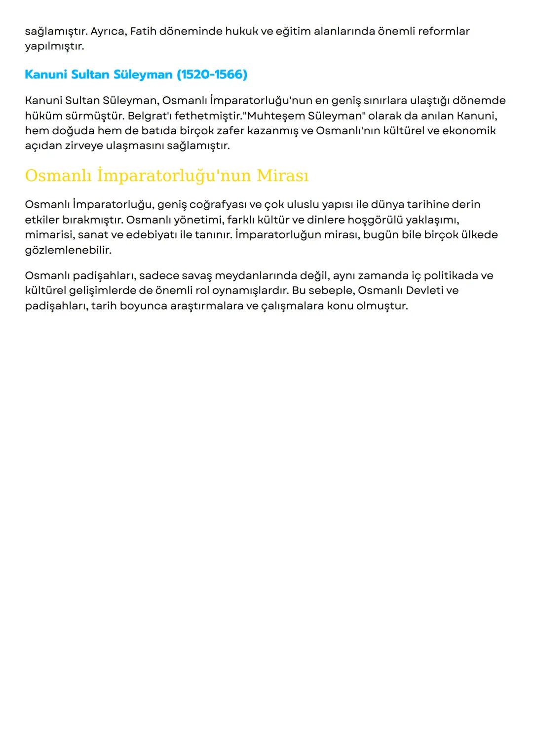 # Osmanlı Devleti
Osmanlı Devleti, 1299 yılında kurulan ve yaklaşık 600 yıl boyunca varlığını sürdüren bir
imparatorluktu. Bu süre zarfında