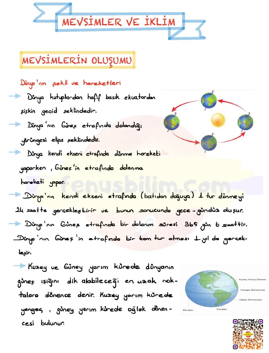 8.Sınıf Fen Bilimleri 1.Ünite