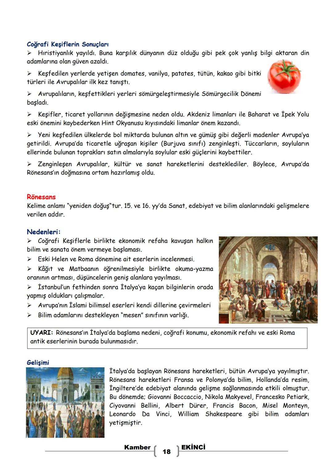 # 7. SINIF
# SOSYAL BİLGİLER
# DERS NOTLARI
Kamber EKİNCI
Sosyal Bilgiler Öğretmeni Bu Ders Notu MEB Ders Kitapları ve EBA İnternet Sitesin