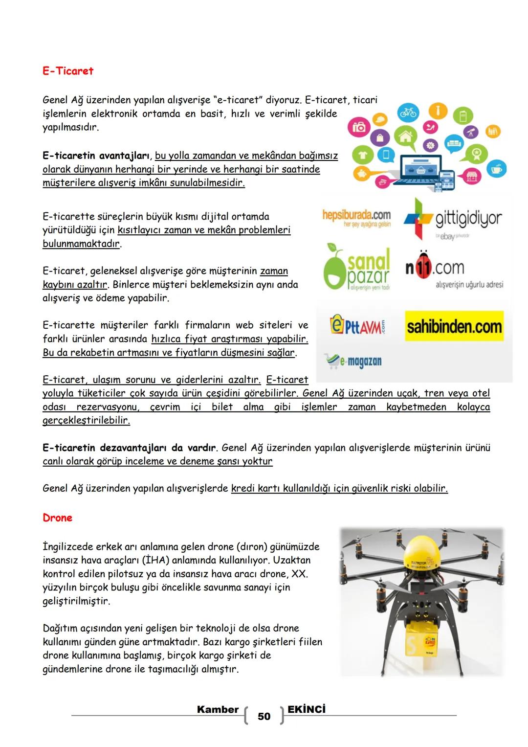 # 7. SINIF
# SOSYAL BİLGİLER
# DERS NOTLARI
Kamber EKİNCI
Sosyal Bilgiler Öğretmeni Bu Ders Notu MEB Ders Kitapları ve EBA İnternet Sitesin