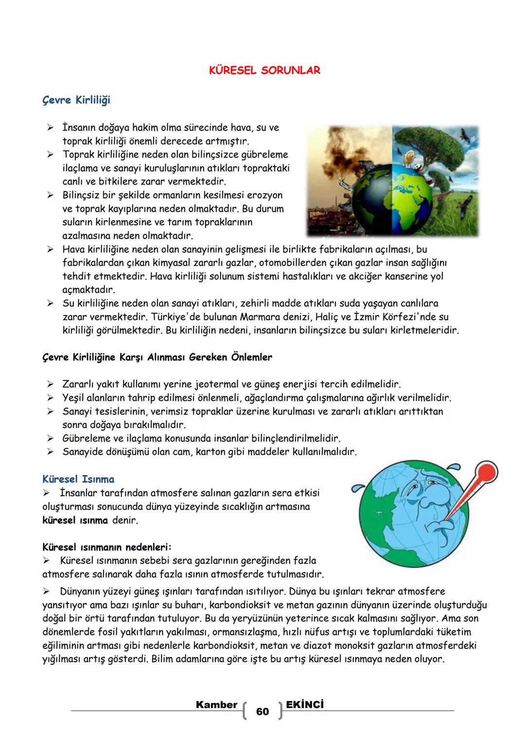 # 7. SINIF
# SOSYAL BİLGİLER
# DERS NOTLARI
Kamber EKİNCI
Sosyal Bilgiler Öğretmeni Bu Ders Notu MEB Ders Kitapları ve EBA İnternet Sitesin