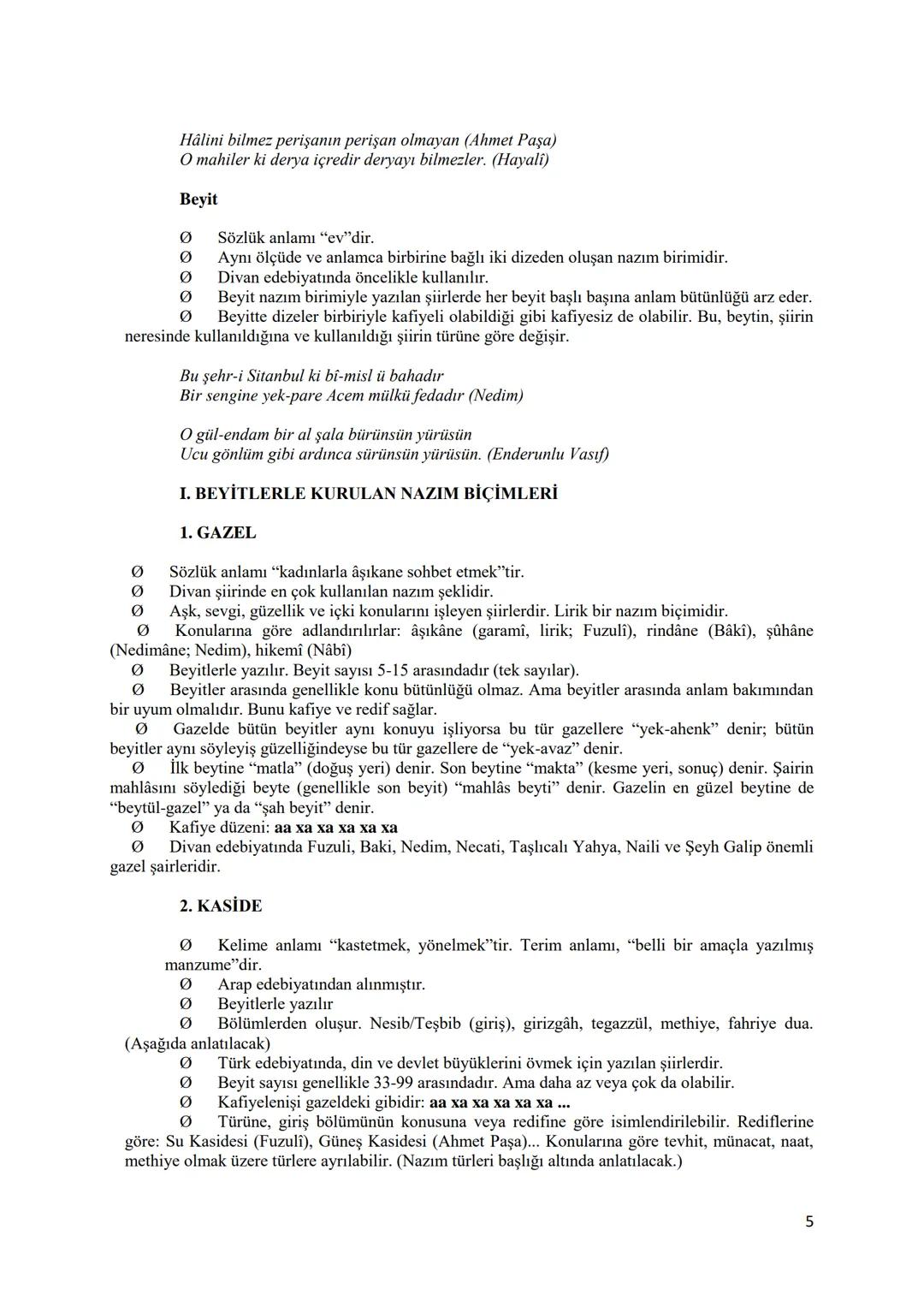 # NAZIM BİÇİMLERİ ve TÜRLERİ
# NAZIM BİÇİMİ ve TÜRÜ
Şiirler nazım birimlerine, kafiyeleniş şekillerine, vezinlerine ve mısra sayılarına gö