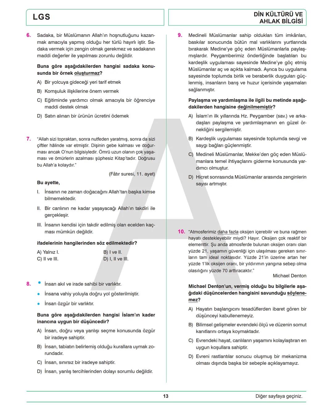--- OCR Start ---
MEB
Kazanımlarına
Uygun
|
Yeni Nesil
Beceri Temelli
Sorular
Kurumsal
Ölçme
Değerlendirme
DENEME
SINAVI
LGS 1
SÖZEL A
97860