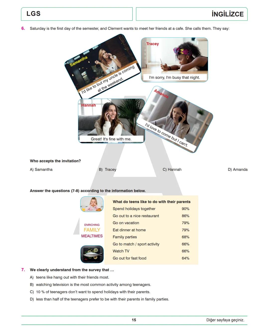 --- OCR Start ---
MEB
Kazanımlarına
Uygun
|
Yeni Nesil
Beceri Temelli
Sorular
Kurumsal
Ölçme
Değerlendirme
DENEME
SINAVI
LGS 1
SÖZEL A
97860