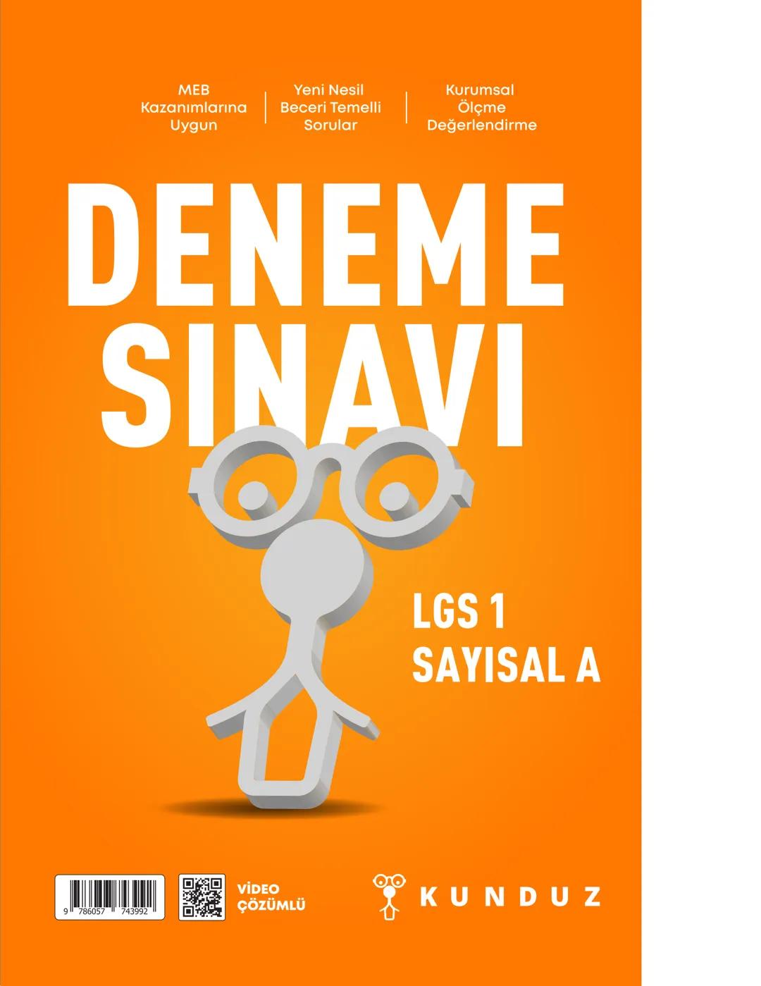 --- OCR Start ---
MEB
Kazanımlarına
Uygun
|
Yeni Nesil
Beceri Temelli
Sorular
Kurumsal
Ölçme
Değerlendirme
DENEME
SINAVI
LGS 1
SÖZEL A
97860