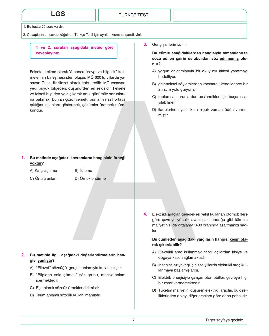 --- OCR Start ---
MEB
Kazanımlarına
Uygun
|
Yeni Nesil
Beceri Temelli
Sorular
Kurumsal
Ölçme
Değerlendirme
DENEME
SINAVI
LGS 1
SÖZEL A
97860