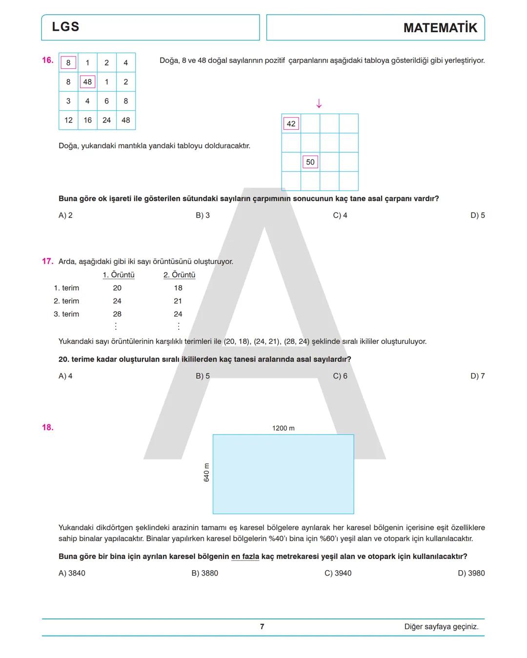 --- OCR Start ---
MEB
Kazanımlarına
Uygun
|
Yeni Nesil
Beceri Temelli
Sorular
Kurumsal
Ölçme
Değerlendirme
DENEME
SINAVI
LGS 1
SÖZEL A
97860
