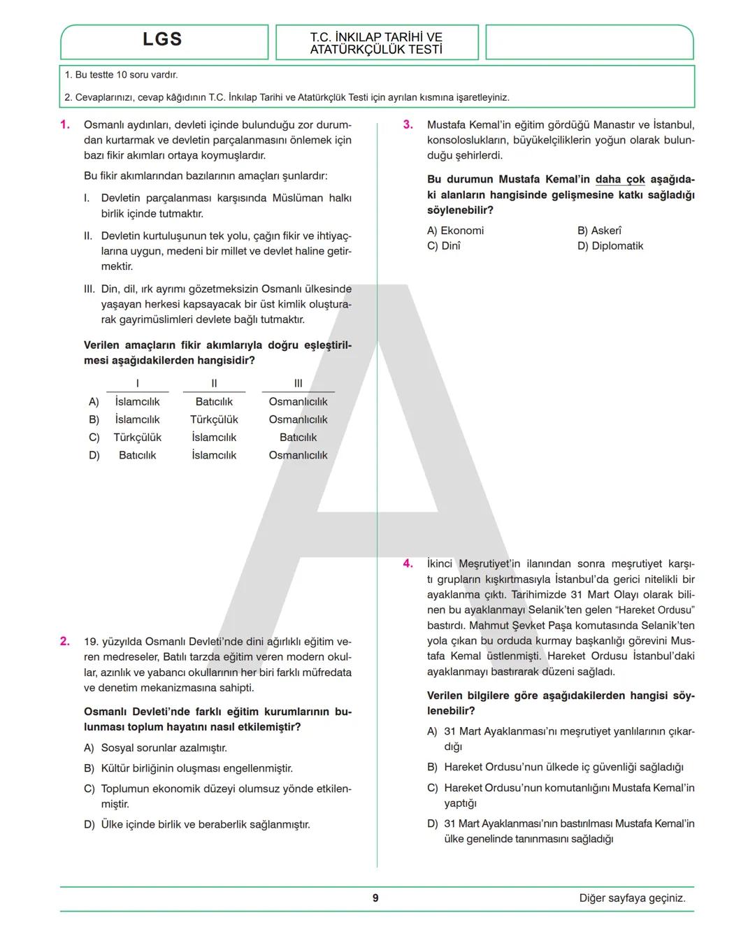 --- OCR Start ---
MEB
Kazanımlarına
Uygun
|
Yeni Nesil
Beceri Temelli
Sorular
Kurumsal
Ölçme
Değerlendirme
DENEME
SINAVI
LGS 1
SÖZEL A
97860