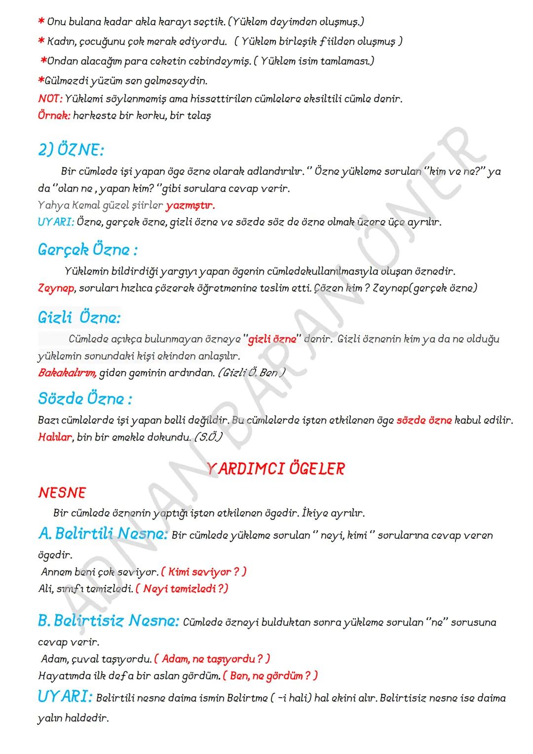 FİİLİMSİLER (EYLEMSİLER)
FİİLİMSİ: Fiillerden türemiş olmakla birlikte bir fiil gibi çekimlenemeyen olumlu, olumsuz
şekilleri yapılabilen v