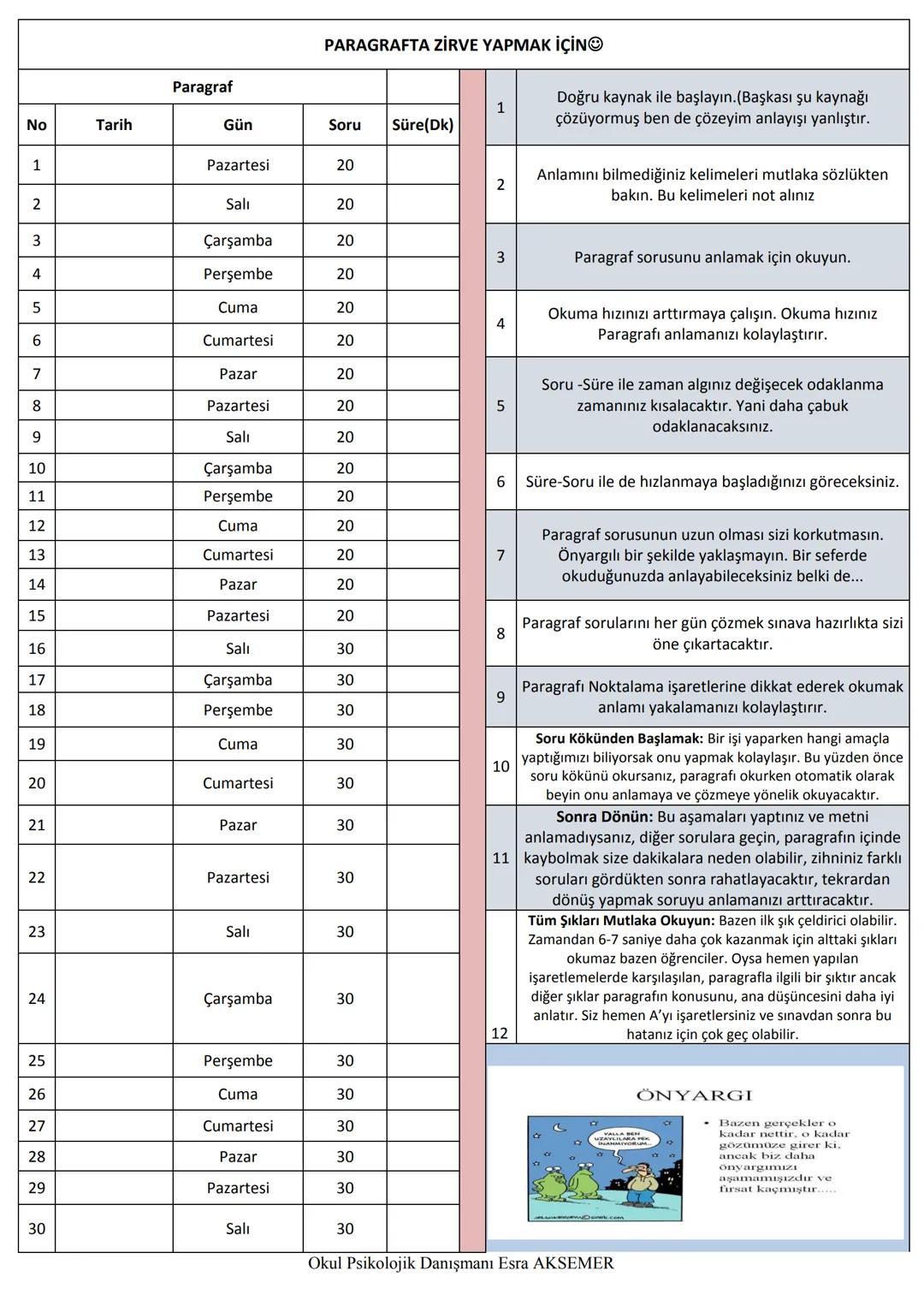 2023
LGS
PLANLAMA
DEFTERİ
AD - SOYAD
:
NO
:
ŞUBE
:
Okul Psikolojik Danışmanı Esra AKSEMER # LGS KONU DAĞILIMI VE YILLARA GÖRE ÇIKMIŞ SORU