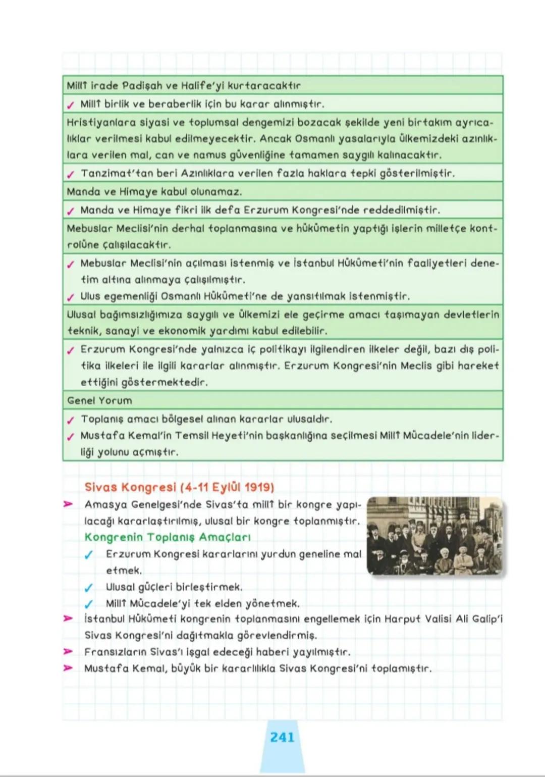 XXI. ÜNİTE: MİLLÎ MÜCADELE
Kuvayımilliye Hareketinin Oluşumu ve Millî Mücadele'ye Hazırlık
İzmir'in İşgali (15 Mayıs 1919)
☑
☑ Yunanlılar İn