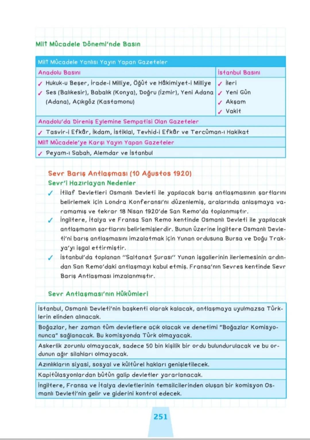 XXI. ÜNİTE: MİLLÎ MÜCADELE
Kuvayımilliye Hareketinin Oluşumu ve Millî Mücadele'ye Hazırlık
İzmir'in İşgali (15 Mayıs 1919)
☑
☑ Yunanlılar İn
