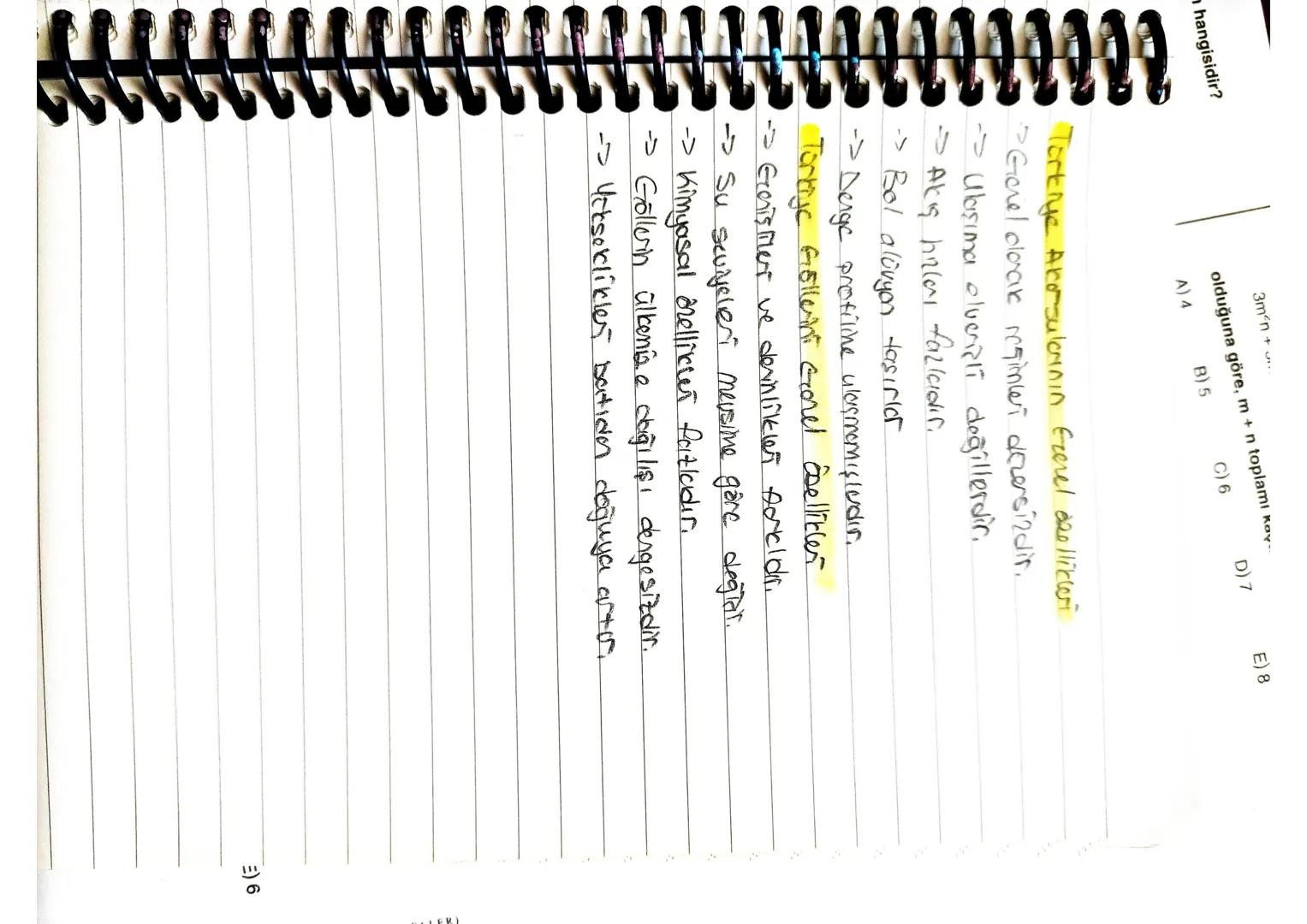 erden hangisidir?
A14
olduğuna göre, m
B) 5
C) 6
D)/
mes
Dis Kuvvetur Goconü günerten alaiova Dis
Kurvet denir.
Akarsuler Belirli bi