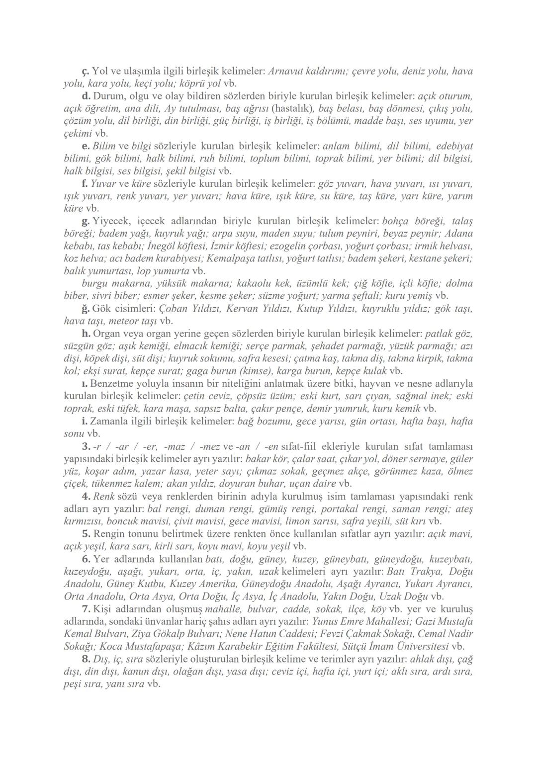 # Noktalama İşaretleri (Açıklamalar)
Nokta (.)
1. Cümlenin sonuna konur: Türk Dil Kurumu, 1932 yılında kurulmuştur.
Saatler geçtikçe yolla