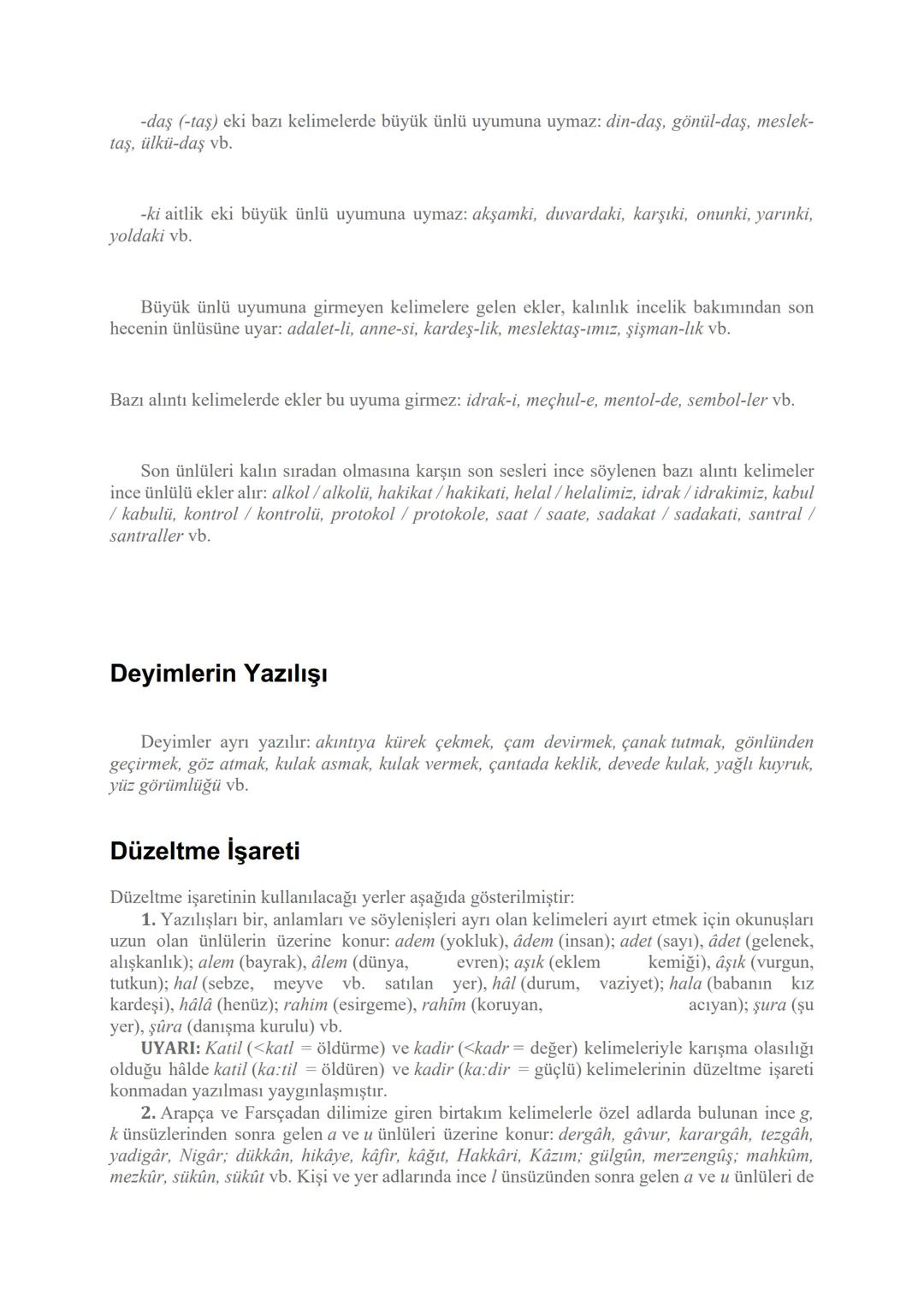 # Noktalama İşaretleri (Açıklamalar)
Nokta (.)
1. Cümlenin sonuna konur: Türk Dil Kurumu, 1932 yılında kurulmuştur.
Saatler geçtikçe yolla