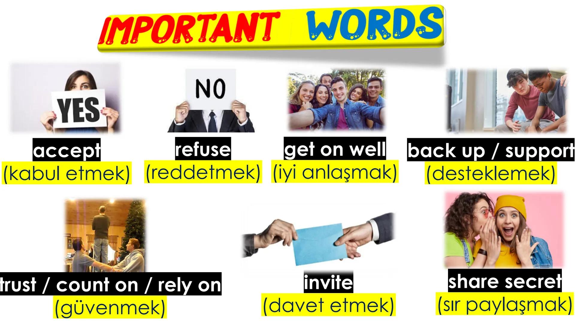 # UNIT 1
# FRIENDSHIP --- OCR Start ---
EVENTS
Kampüs
Yayınları
exhibition
(sergi)
book fair
(sergi)
NE
KRAO
VOLLEYBALL
tournament
(turnuva