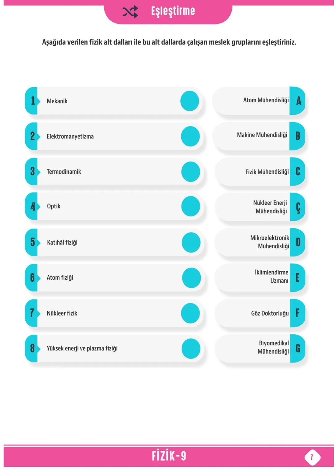 *
*
T.C. MİLLİ EĞİTİM BAKANLIĞI
ORTAÖĞRETİM GENEL MÜDÜRLÜĞÜ
# ÇALIŞMA
# DEFTERİ
# FİZİK 9
## Ünite
FİZİK BİLİMİNE GİRİŞ
MADDE VE ÖZELLİ