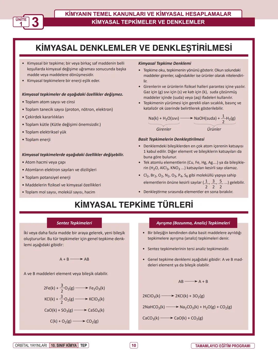 Produced with a Trial Version of PDF Annotator
ORBITAL YAYINLARI
www.PDFAnnotator.com
10. SINIF
İNFOGRAFİ KONU ÖZETLERİ ÜNİTE
1
KİMYANIN TEM