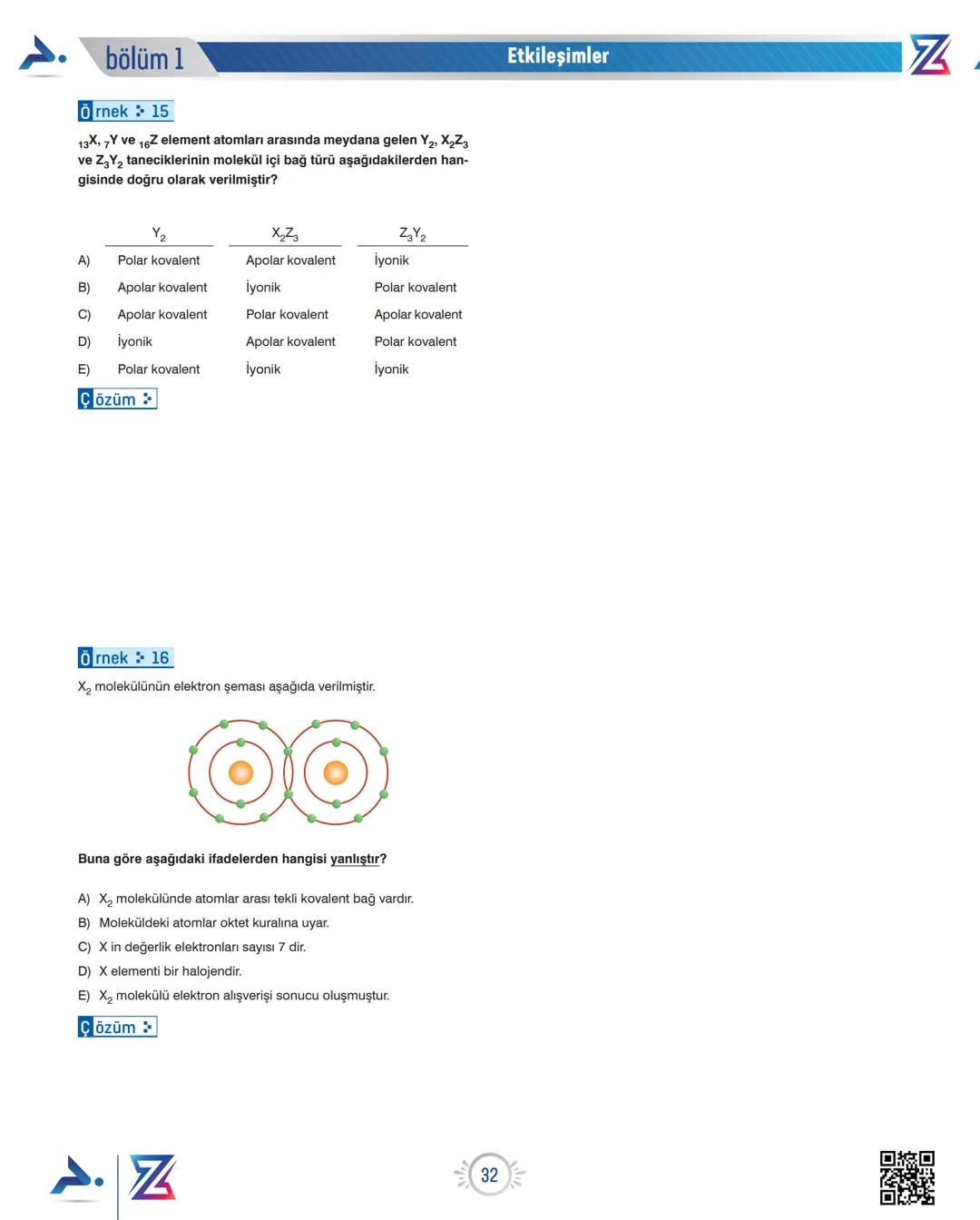 Etkileşimler
bölüm 1Z
KOVALENT BAĞ
HC
Asetilsistein (NAC)
OH
HS
CHNOS
355
22222221
ORTAKLAŞA ELEKTRON KULLANMA
EĞİLİMLERİ EĞİL
Yu