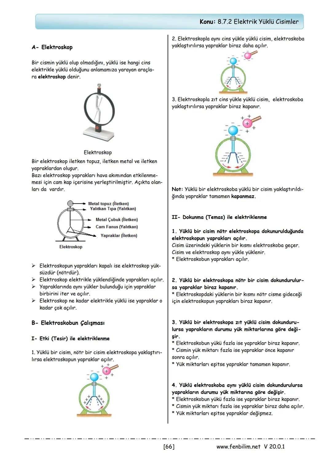 # 8.Sınıf Fen Bilimleri
# Ders Notları
Barış ZEREN
Fen Bilimleri Öğretmeni
www.fenbilim.net V 20.0.1 1.Ünite: Mevsimler ve İklim
Konu: 8.1