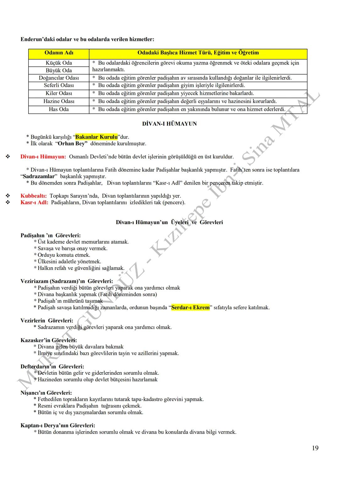 MARDİN - KIZILTEPE
İBN-İ SİNA MESLEKİ VE TEKNİK ANADOLU LİSESİ
TARİH-10 DERSİ NOTLARI
MURAT GÜNDÜZ
2019 - 2020
ANADOLU'YA TÜRK GÖÇLERİ
* Tür
