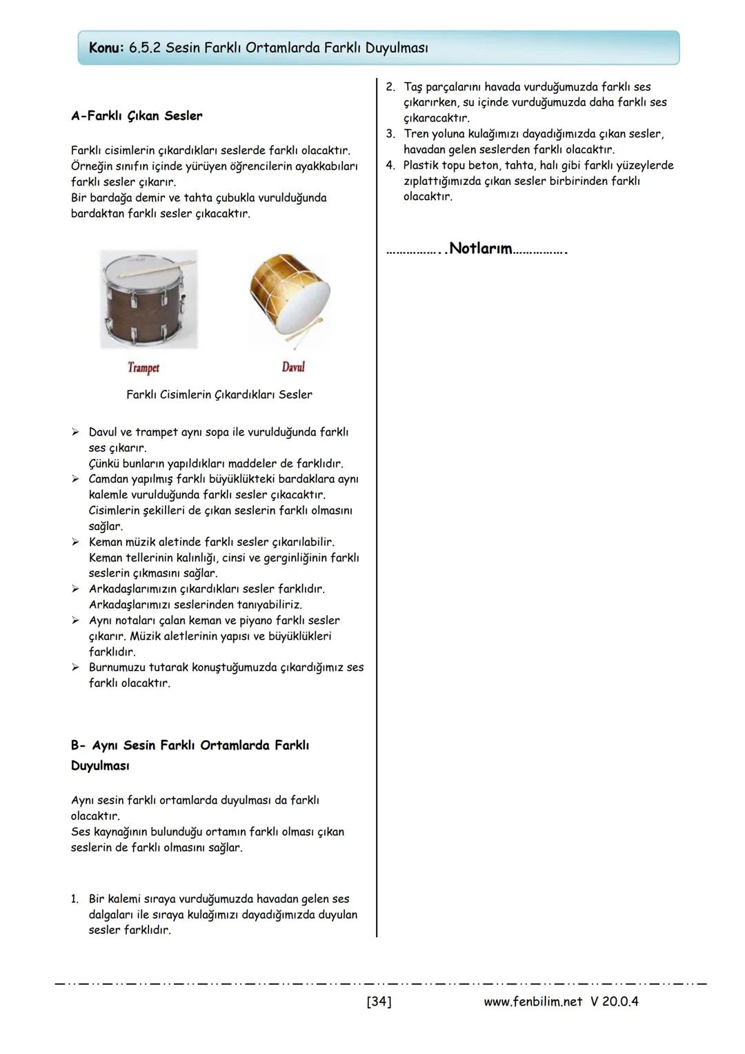 # 6.Sınıf Fen Bilimleri
Ders Notları
Barış ZEREN
Fen Bilimleri Öğretmeni 1.Ünite: Güneş Sistemi ve Tutulmalar
Konu: 6.1.1 Güneş Sistemi
Gün