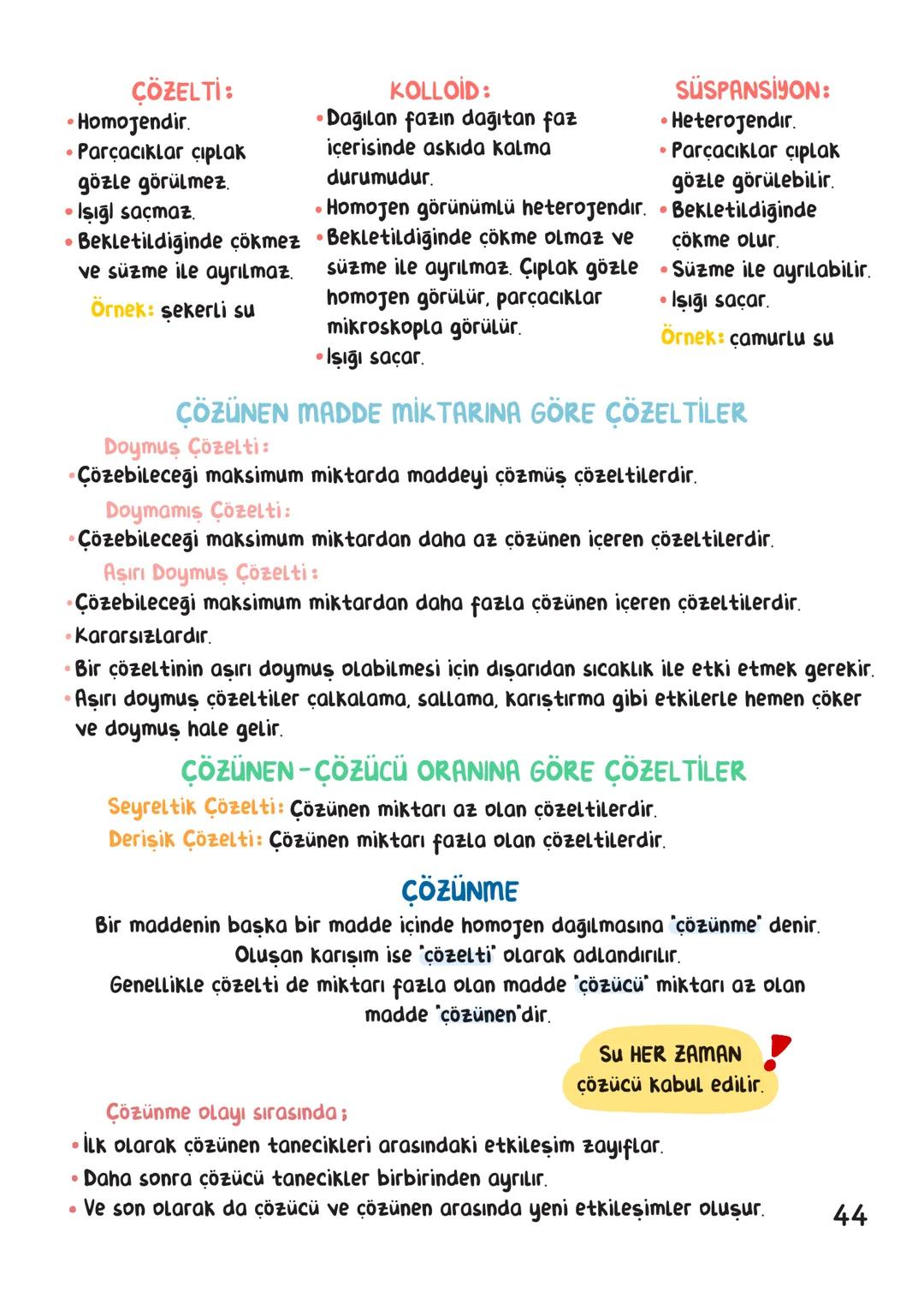# KİMYA
## İÇİNDEKİLER
Kimya Bilimi 1
Atom ve Periyodik Sistem. 9
Kimyasal Türler Arası Etkileşimler. 18
Maddenin Halleri. 25
Doğa ve