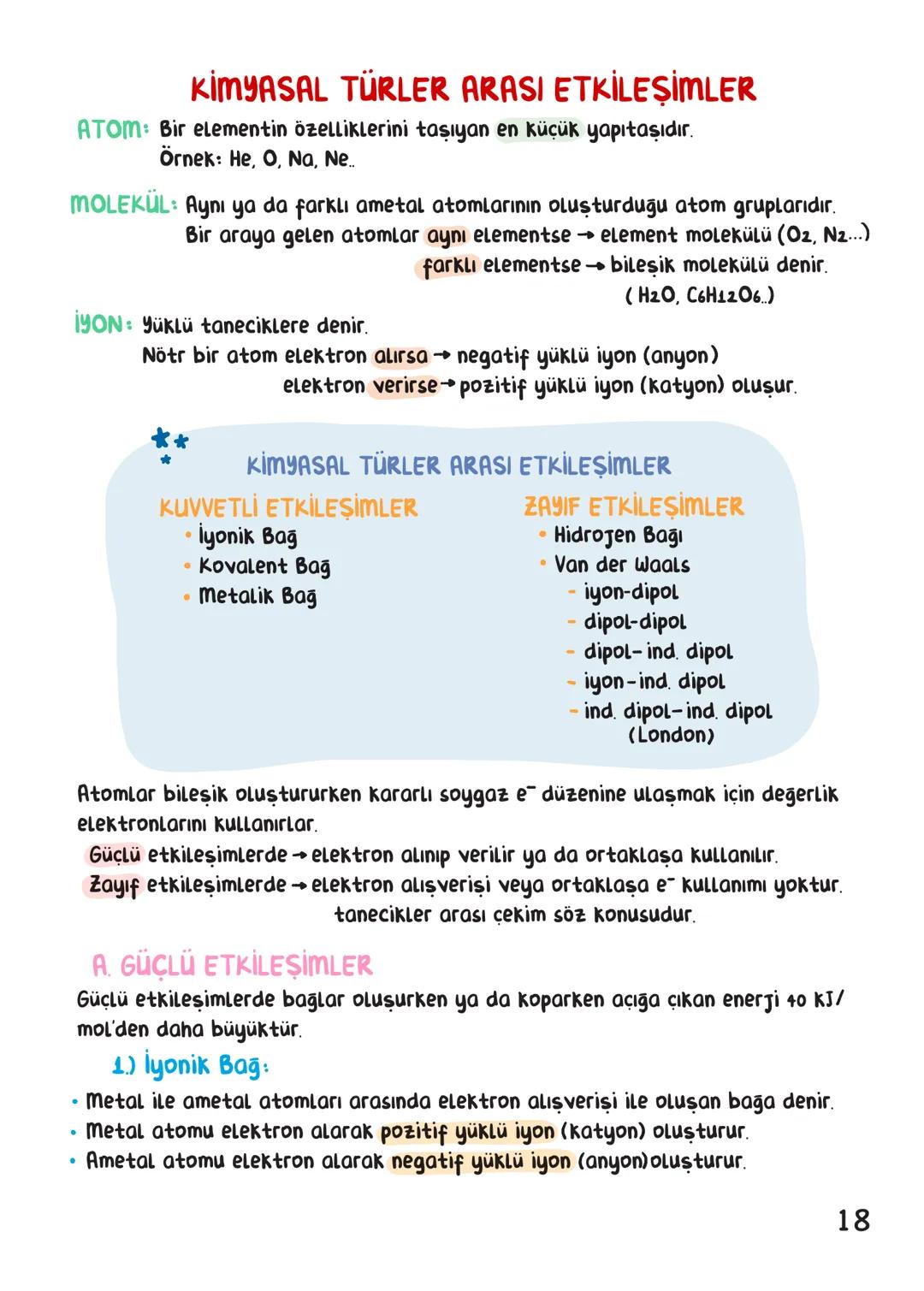 # KİMYA
## İÇİNDEKİLER
Kimya Bilimi 1
Atom ve Periyodik Sistem. 9
Kimyasal Türler Arası Etkileşimler. 18
Maddenin Halleri. 25
Doğa ve
