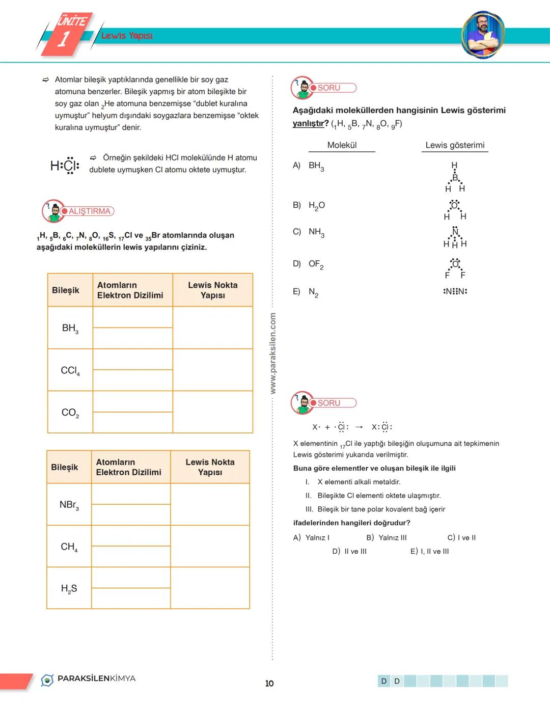 # 2. TEMA
2.1. ETKİLEŞİMLER
PARAKSİLENKİMYA
1 UNITE
1
METALIK BAĞ
METALİK BAĞ
Maddeyi oluşturan taneciklerin tamamı (atomlar,
moleküller