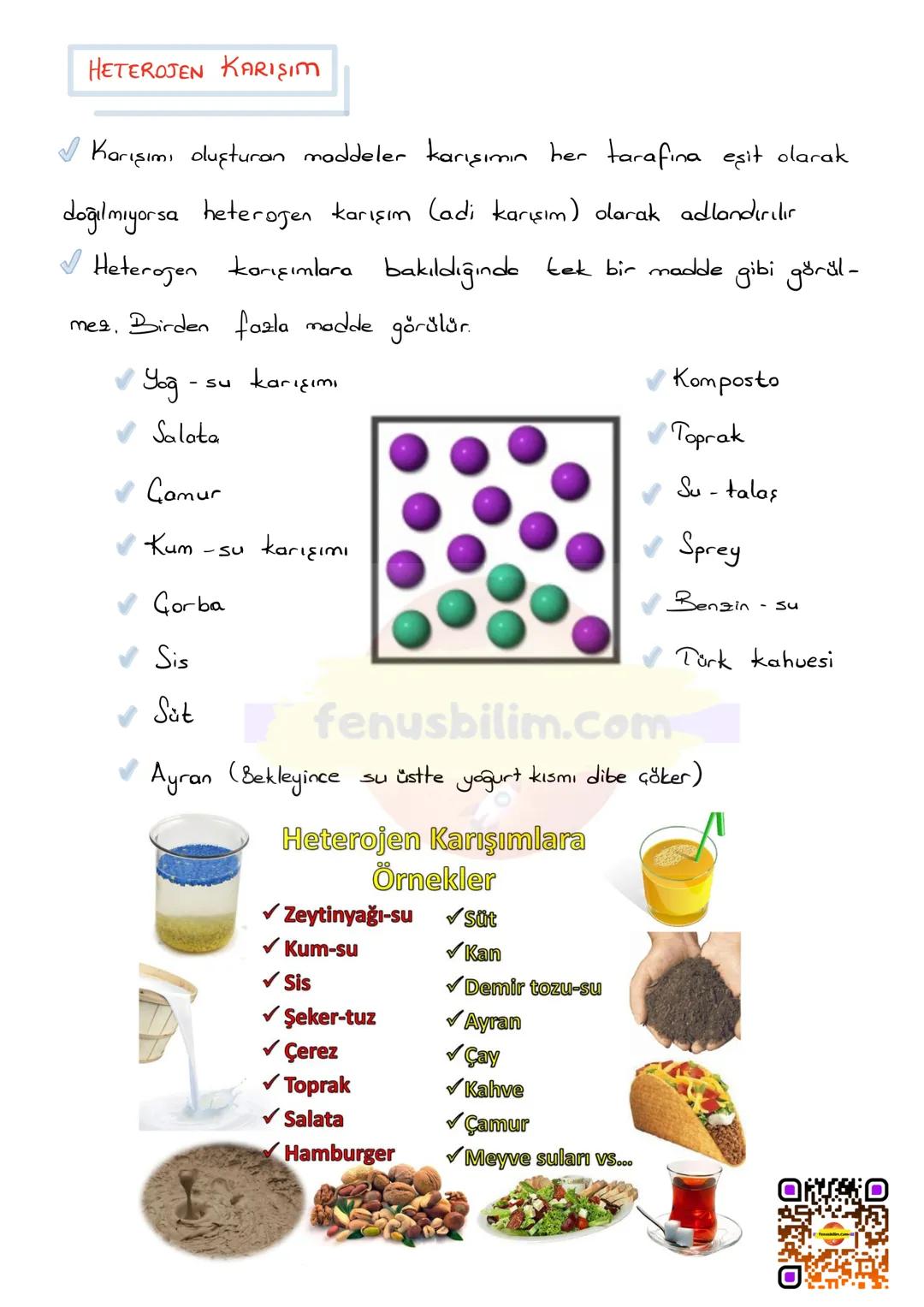 KARIŞIMLAR
Maddeler kimyasal özelliklerine göre sof modde
madde (karışımlar) olarak sınıflandırılır. Element ve sof olmayan
maddedir , karı