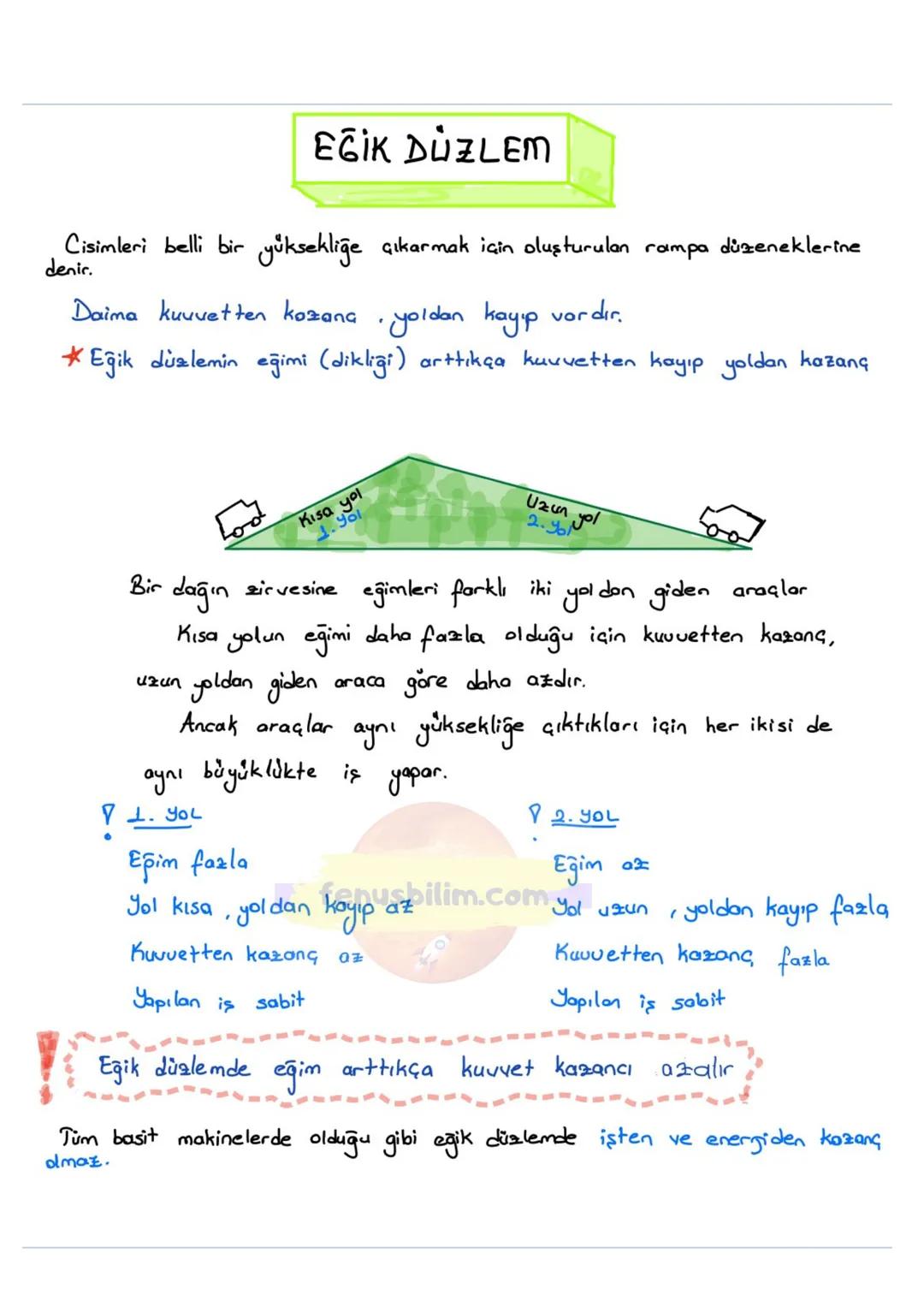 # BASIT MAKİNELER
NELER OGRENECEĞİZ?
8.5.1.1. Basit makinelerin sağladığı avantajları örnekler üzerinden açıklar.
8.5.1.2. Basit makinele