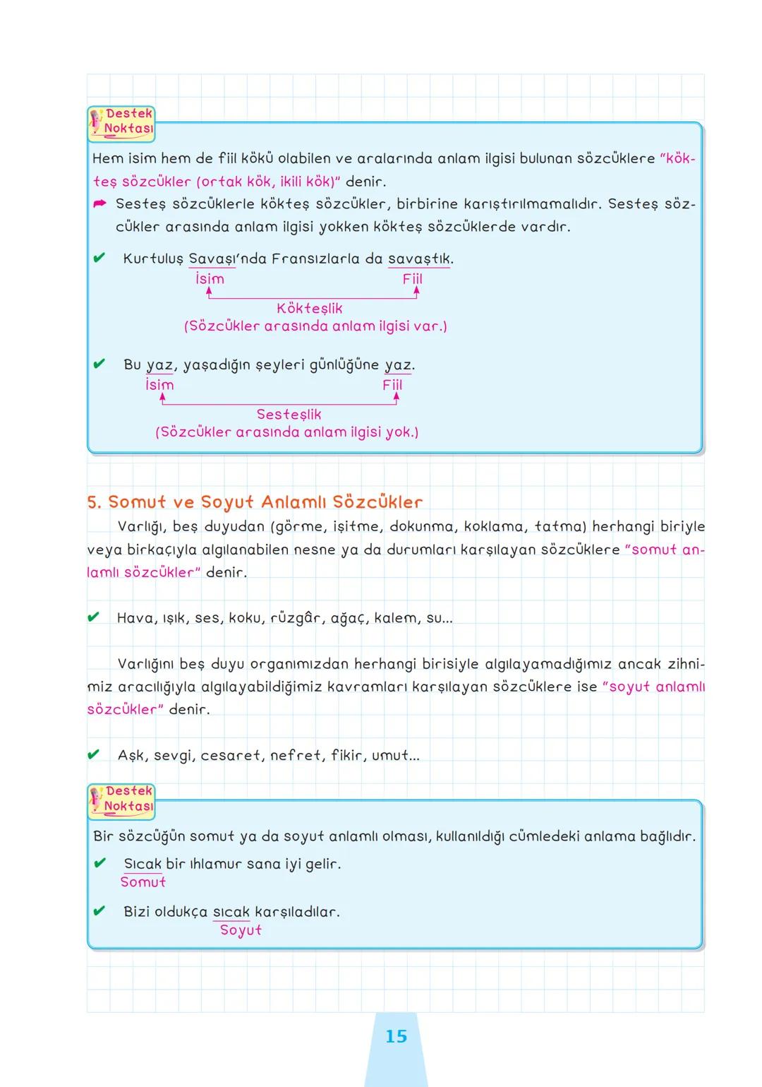 TYT TÜRKÇE
Destek
Serisi
Öğrenmenin
EN Kolay
Yolu!
Destek Defterim
"TYTde En Büyük Desteğim"
öğretici sorular
TYT TÜRKÇE
Konularnin
des