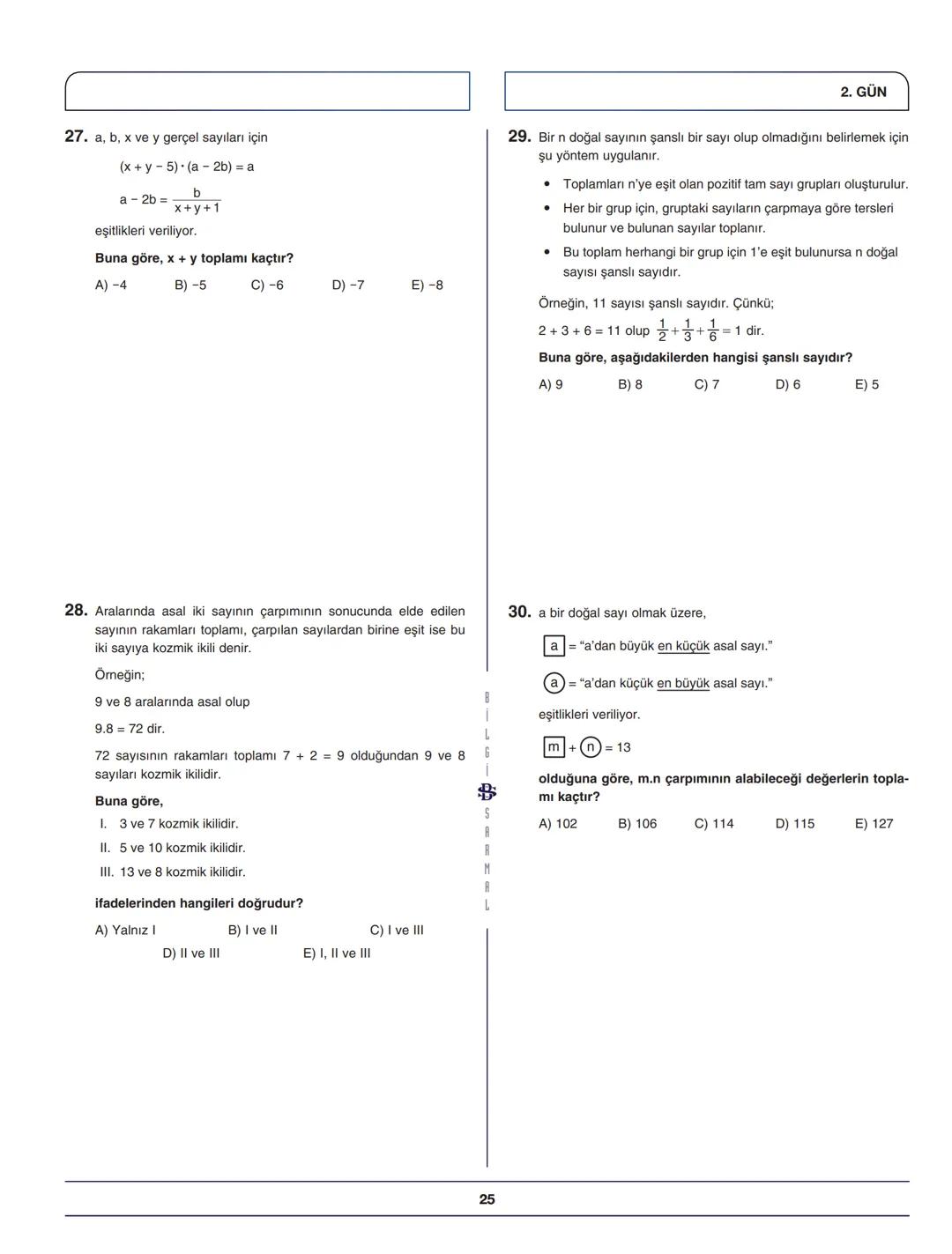 ***
BİLGİ SARMAL YAYINLARI
MATEMATİK ZÜMRESİ
Seyit DÖNMEZ
Hüseyin UÇAR
Mehmet FIRAT
Celal DEMİR
Sermet DEMİR
**
Mehmet KARANFİL
Muhlis AKIN