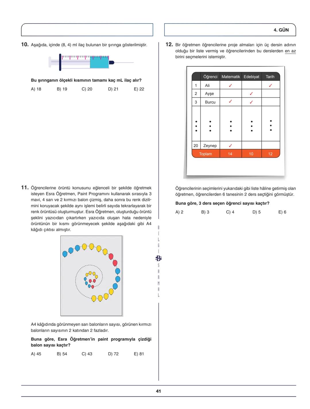 ***
BİLGİ SARMAL YAYINLARI
MATEMATİK ZÜMRESİ
Seyit DÖNMEZ
Hüseyin UÇAR
Mehmet FIRAT
Celal DEMİR
Sermet DEMİR
**
Mehmet KARANFİL
Muhlis AKIN