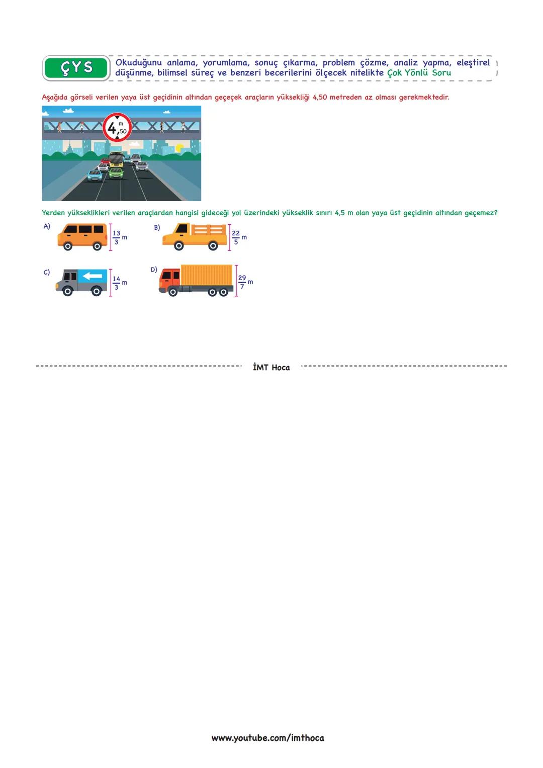 # KESİRLERDEN
# ONDALIK
# GÖSTERİMLERE
Kazanım: Bölme işlemi ile
kesir kavramını ilişkilendireceğiz.
İMT Hoca
KESİRLERDEN ONDALIK GÖSTERİ