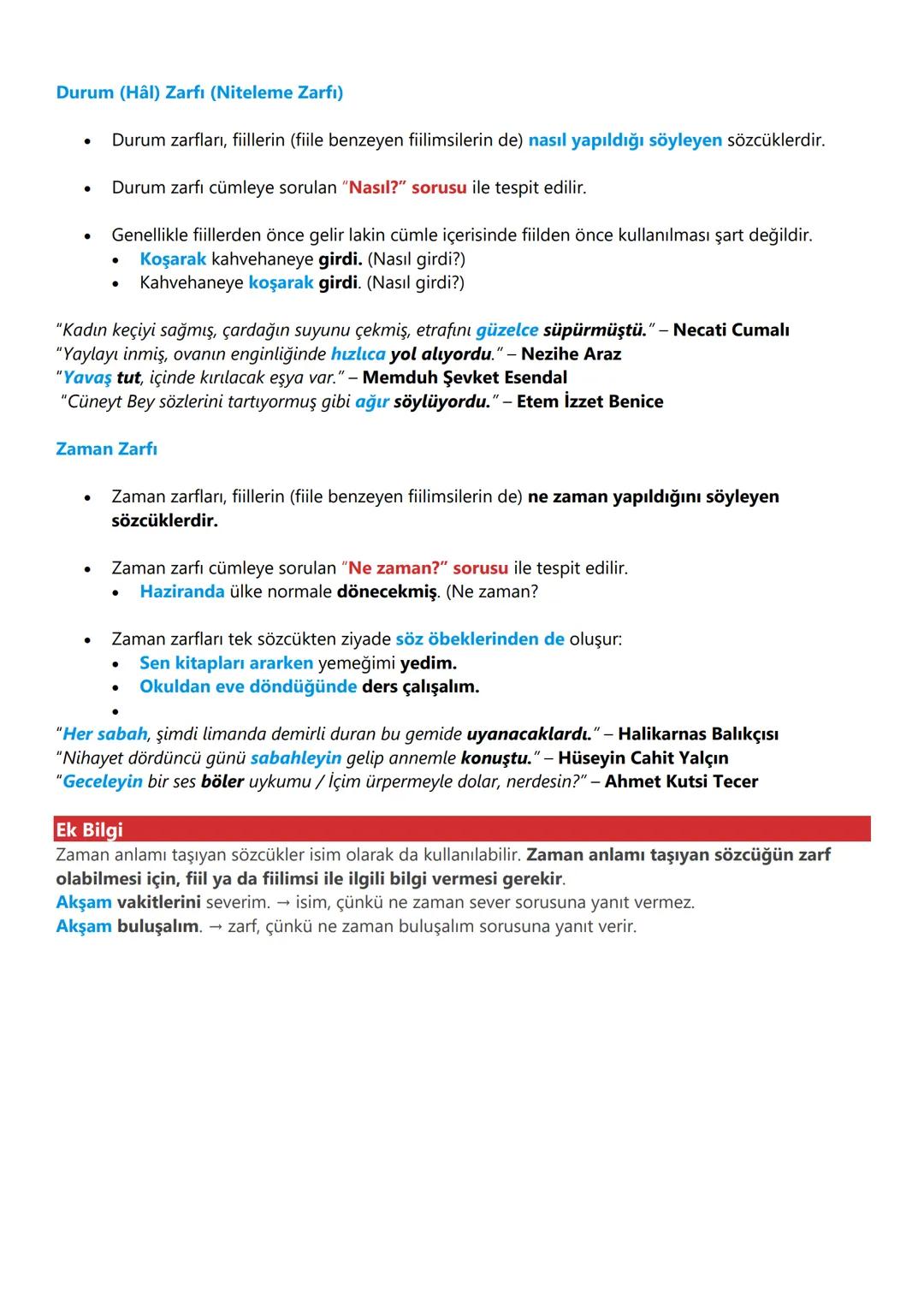 --- OCR Start ---
ZARFLAR
7.Sınıf Zarflar Konu Anlatımı PDF Zarf Türleri Konu Anlatımı
Zarfların metnin anlamına olan katkısını açıklar.
Zar