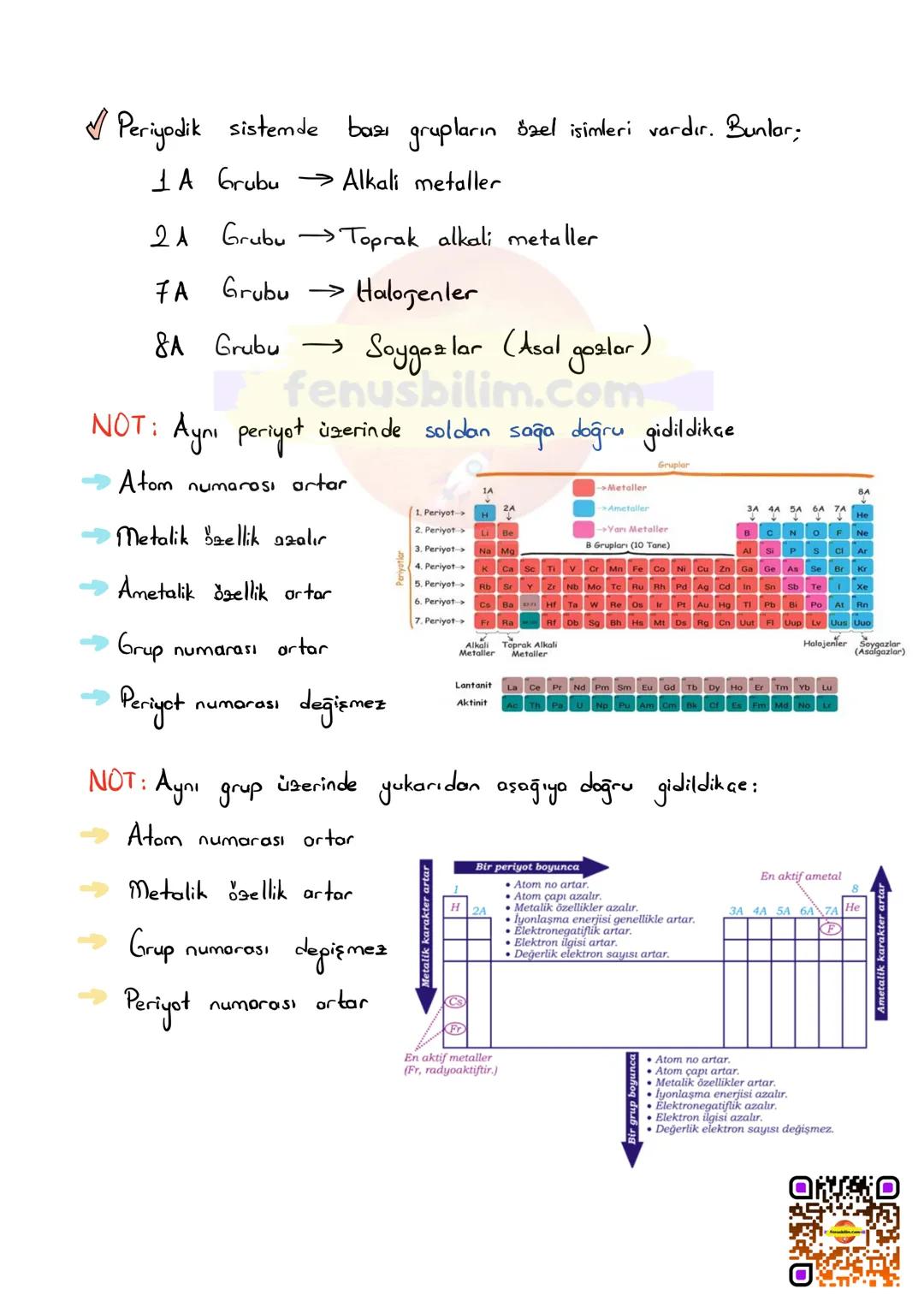 # PERİYODİK SİSTEM
Zamanla keşfedilen elementlerin sayısının artması sonucu bilim insanları,
bilim araştırmaları ve uygulamalarında kolaylık