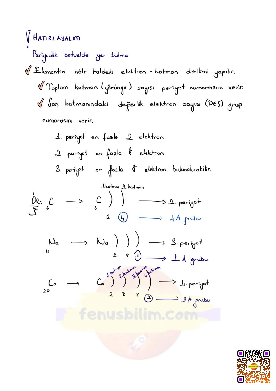 # PERİYODİK SİSTEM
Zamanla keşfedilen elementlerin sayısının artması sonucu bilim insanları,
bilim araştırmaları ve uygulamalarında kolaylık
