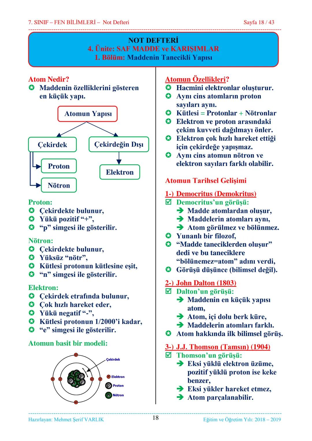 7. SINIF-FEN BİLİMLERİ - Not Defteri
Sayfa 1/43
1. ÜNİTE
Güneş Sistemi ve Ötesi
1. Bölüm........................................
Uzay Ara