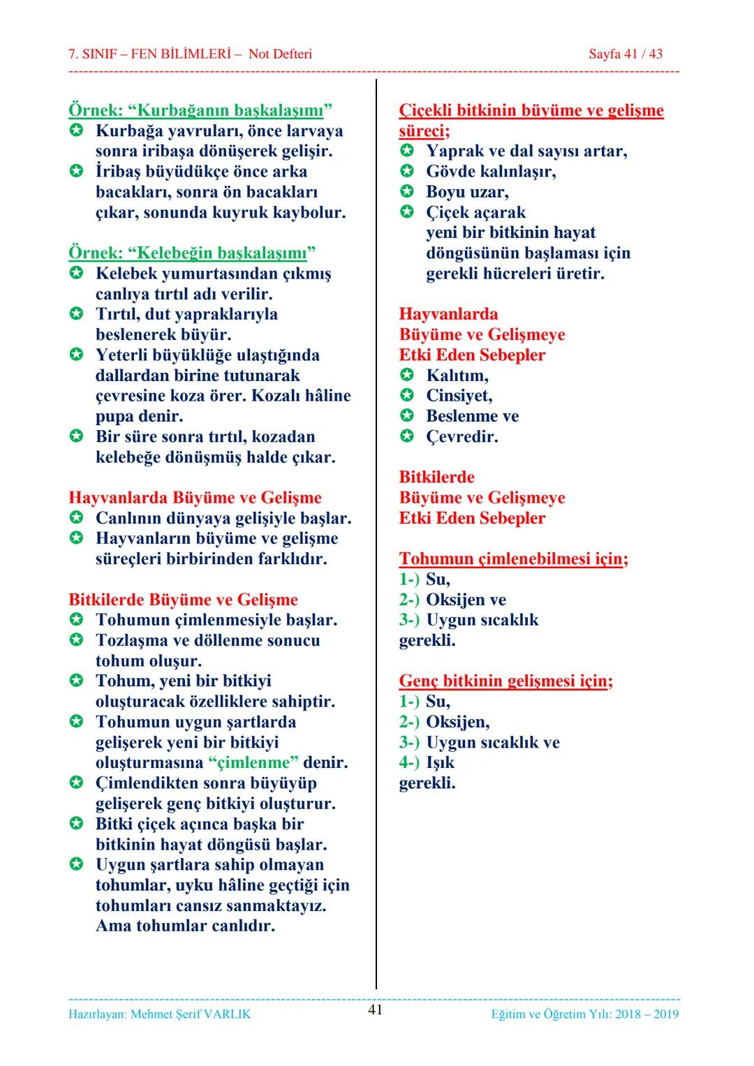 7. SINIF-FEN BİLİMLERİ - Not Defteri
Sayfa 1/43
1. ÜNİTE
Güneş Sistemi ve Ötesi
1. Bölüm........................................
Uzay Ara