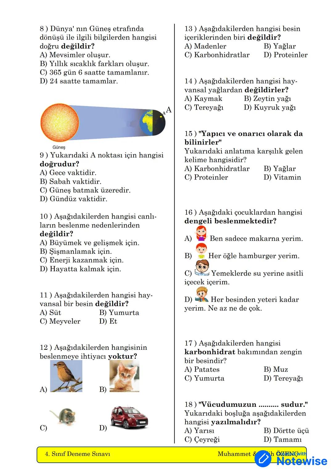 --- OCR Start ---
00
1+1=2
000
4. Sınıf Deneme Sınavı - 1 -
ABC
g
ADI:
SOYADI:
SINIFI :
NO:
Muhammet ÖZENÇ
Salih ÖZENÇ
Kasım - 2018
Created