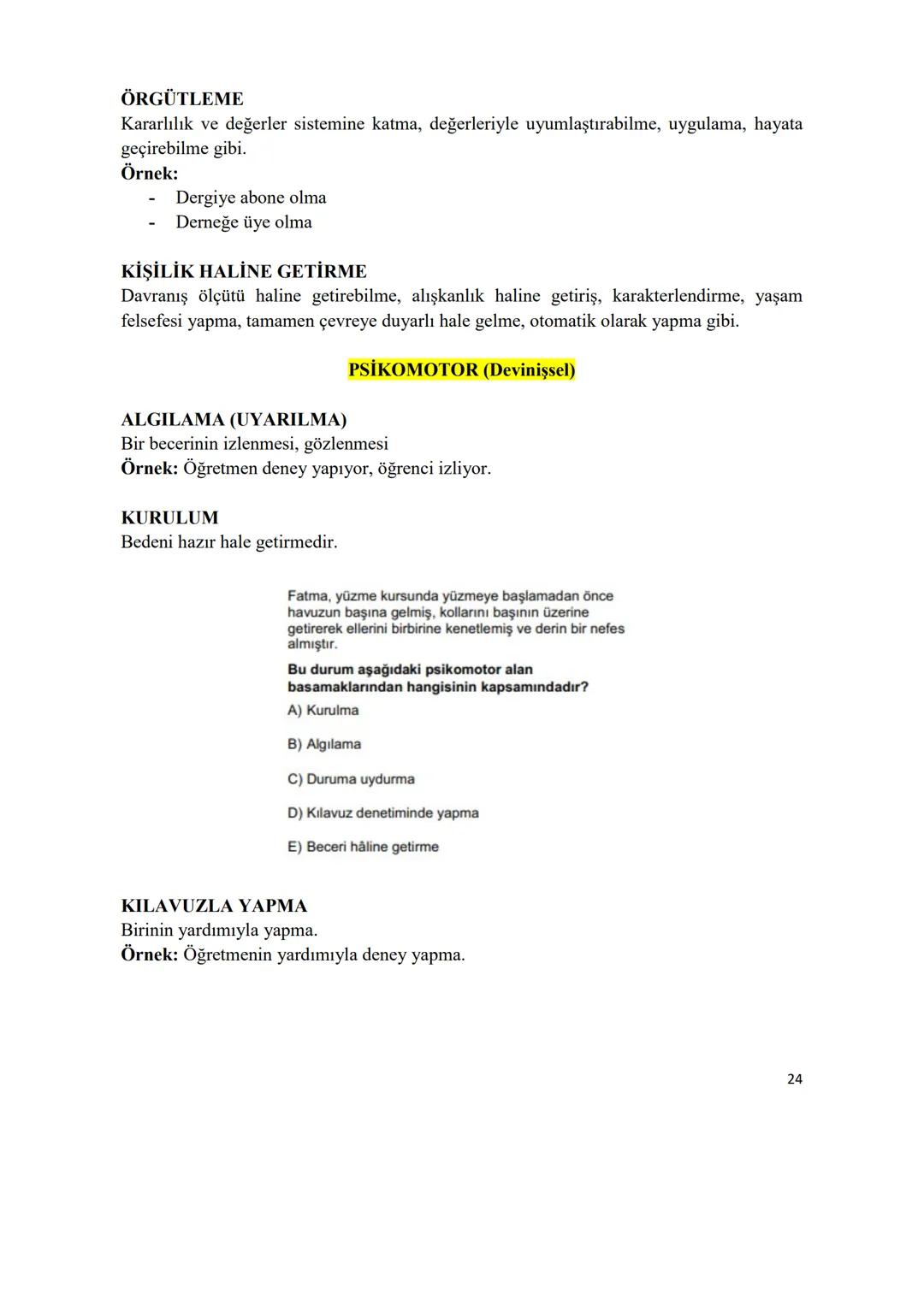 # EĞİTİM
## EĞİTİMİN TEMEL KAVRAMLARI
(Prof. Dr. Mevlüt GÜNDÜZ)
Eğitim; bireyin davranışlarında kendi yaşantısı yoluyla kasıtlı olarak iste