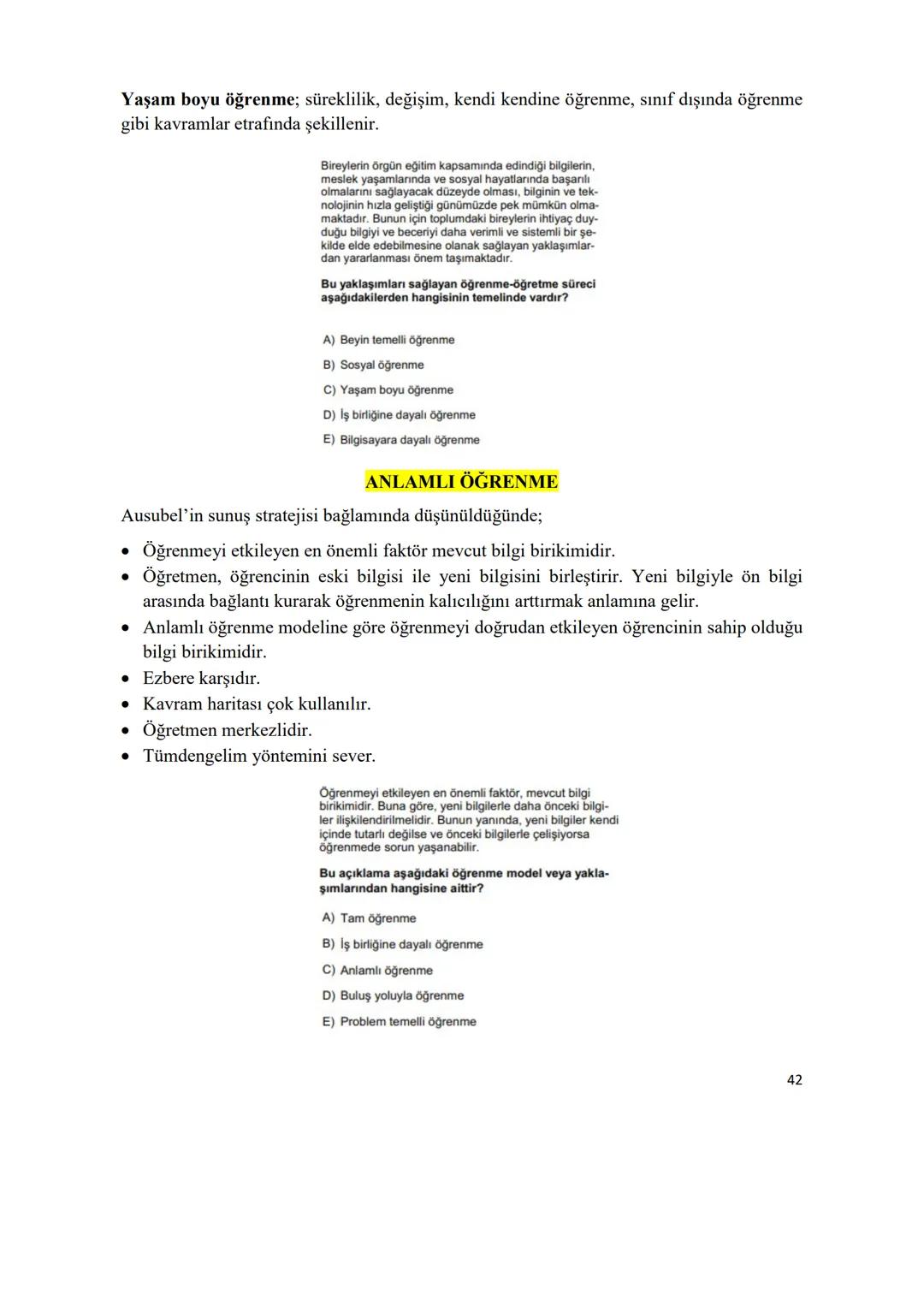 # EĞİTİM
## EĞİTİMİN TEMEL KAVRAMLARI
(Prof. Dr. Mevlüt GÜNDÜZ)
Eğitim; bireyin davranışlarında kendi yaşantısı yoluyla kasıtlı olarak iste