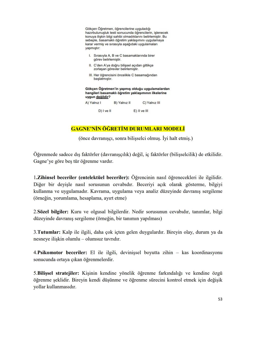 # EĞİTİM
## EĞİTİMİN TEMEL KAVRAMLARI
(Prof. Dr. Mevlüt GÜNDÜZ)
Eğitim; bireyin davranışlarında kendi yaşantısı yoluyla kasıtlı olarak iste
