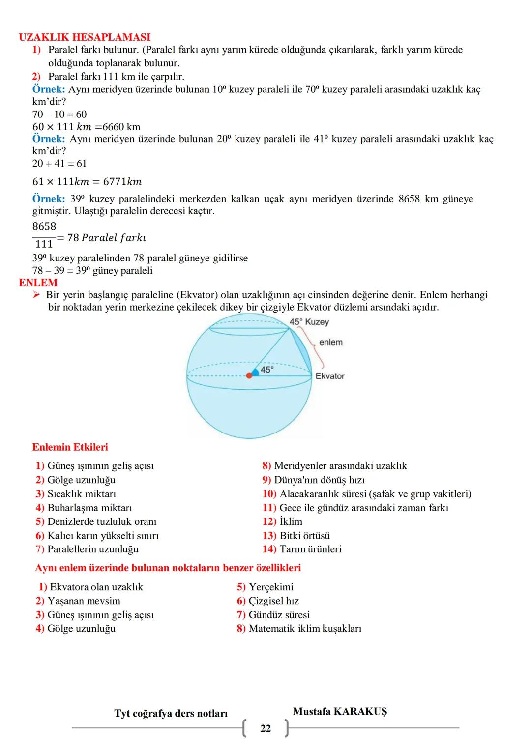 # COĞRAFYA
9.SINIF COĞRAFYA
DERS NOTLARI
MUSTAFA KARAKUŞ # 1. ÜNİTE: DOĞA VE İNSAN
Coğrafya: Doğal ortamı ve doğal ortam ile insan arasın