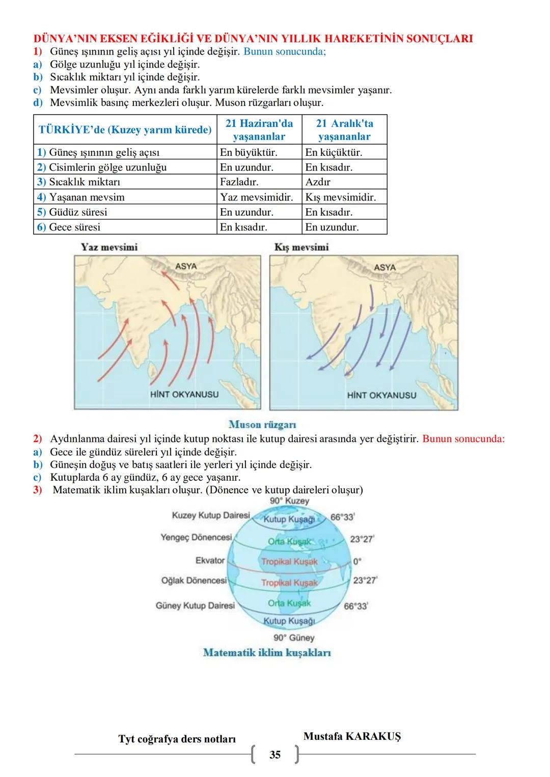 # COĞRAFYA
9.SINIF COĞRAFYA
DERS NOTLARI
MUSTAFA KARAKUŞ # 1. ÜNİTE: DOĞA VE İNSAN
Coğrafya: Doğal ortamı ve doğal ortam ile insan arasın