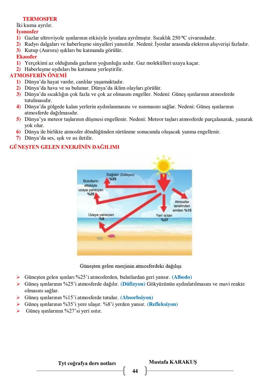 # COĞRAFYA
9.SINIF COĞRAFYA
DERS NOTLARI
MUSTAFA KARAKUŞ # 1. ÜNİTE: DOĞA VE İNSAN
Coğrafya: Doğal ortamı ve doğal ortam ile insan arasın