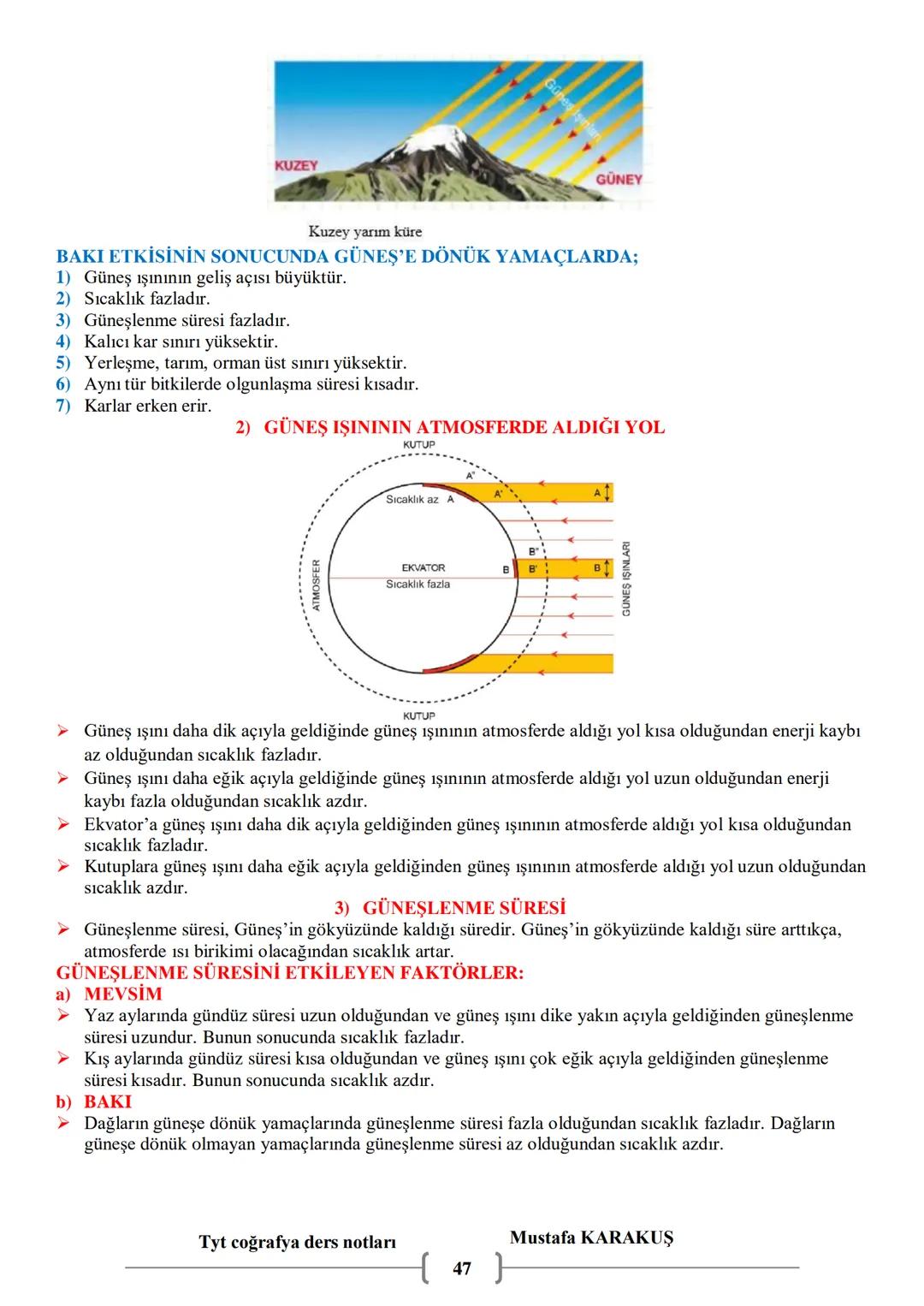 # COĞRAFYA
9.SINIF COĞRAFYA
DERS NOTLARI
MUSTAFA KARAKUŞ # 1. ÜNİTE: DOĞA VE İNSAN
Coğrafya: Doğal ortamı ve doğal ortam ile insan arasın