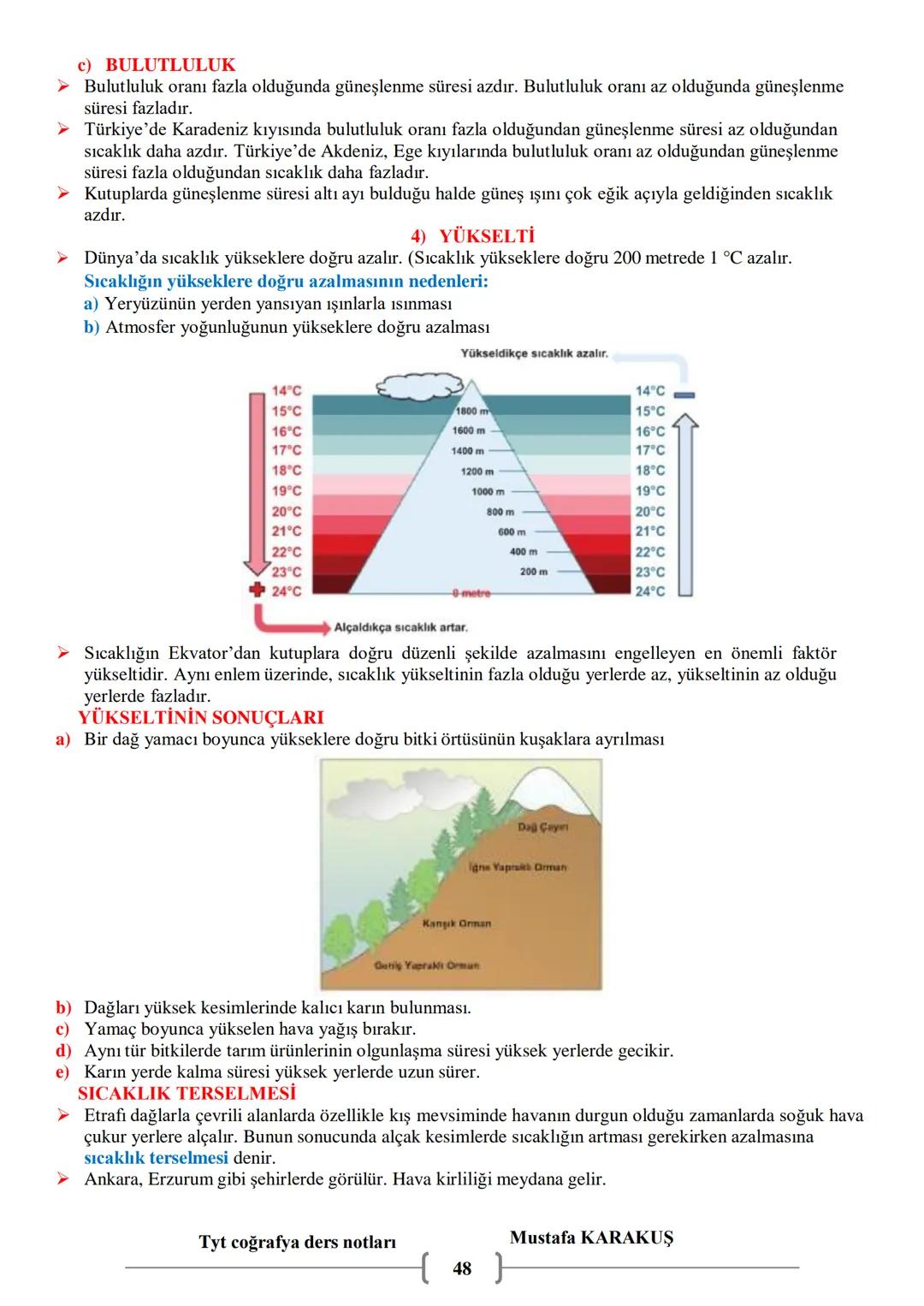 # COĞRAFYA
9.SINIF COĞRAFYA
DERS NOTLARI
MUSTAFA KARAKUŞ # 1. ÜNİTE: DOĞA VE İNSAN
Coğrafya: Doğal ortamı ve doğal ortam ile insan arasın